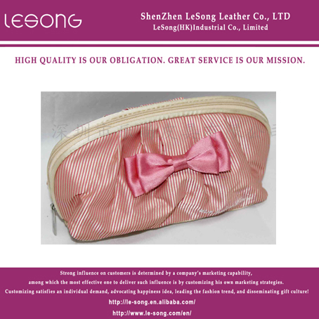 LS1191 OEM PVC Nylon Makeup Bag