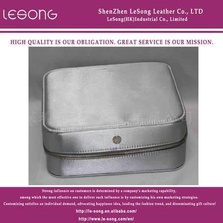 LS1195 High-end PU Letaher Cosmetic Case