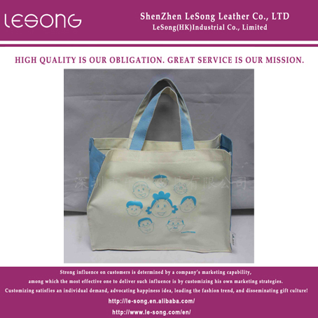 LS1274 Hot Sale Nylon Shopping Bag For Women