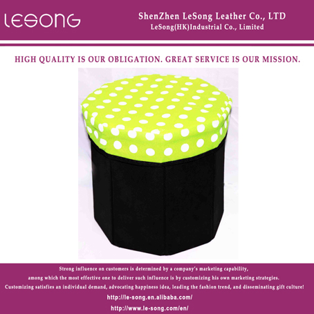 LS1419 Foldable Non-woven Storage Stool