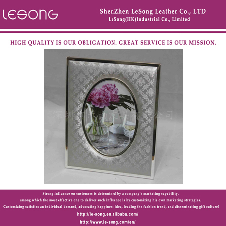 LS1215 Elegant PU Photo Frame