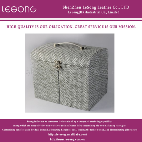 LS1112 Hanging Gray Jewelry Box