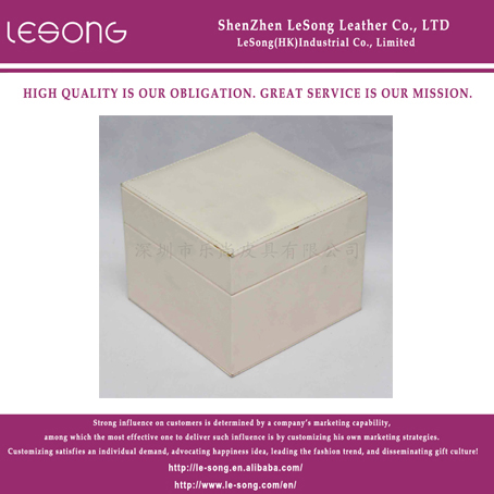LS1353 Modern Leather Jewelry Storage Box